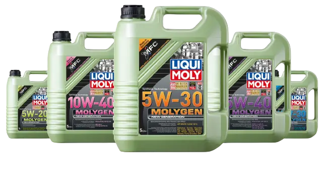 Флагманська лінійка моторних мастил Liqui Moly Molygen